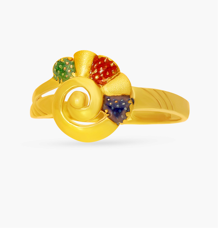 The Colourful Whirlwind Ring